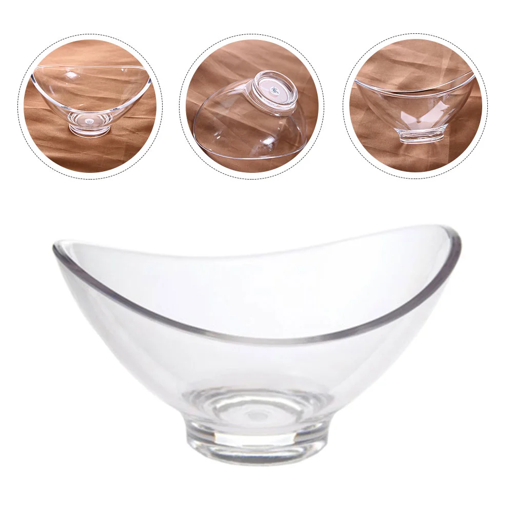 

Bowl Bowls Cup Serving Dessert Glass Clear Appetizer Salad Cups Plastic Yogurt Cream Ice Mousse Pasta Snack Fruit Soup Candy