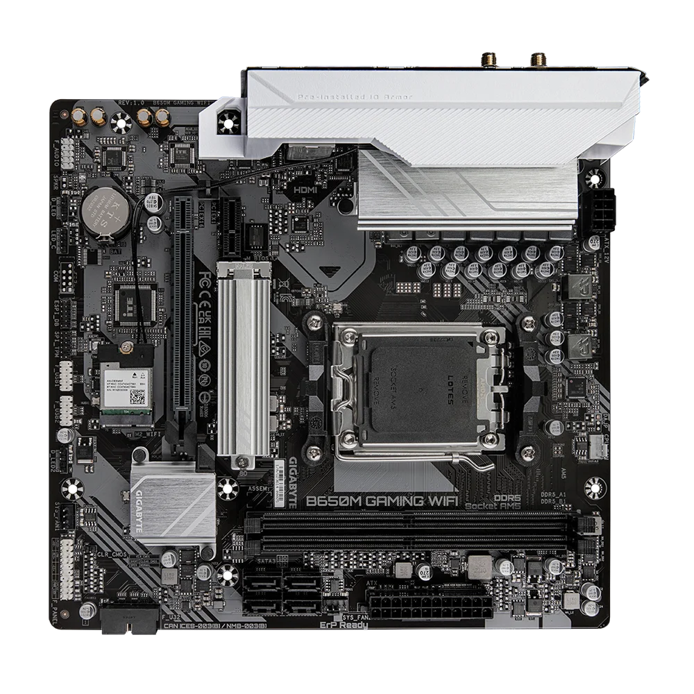 B650 wifi ddr5. B650 gaming wifi gigabyte.