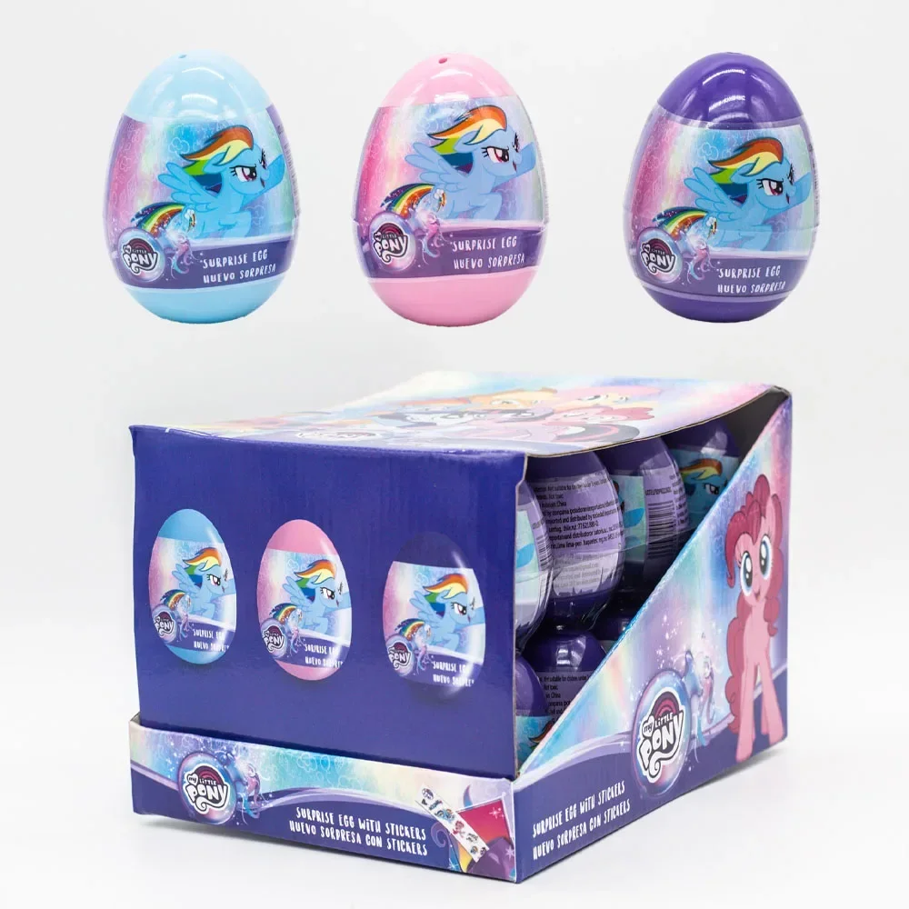 Фото Hasbro мой маленький пони сюрприз яйцо с наклейками искусственная кукла подарки игрушка модель Аниме фигурки собирать украшения №1