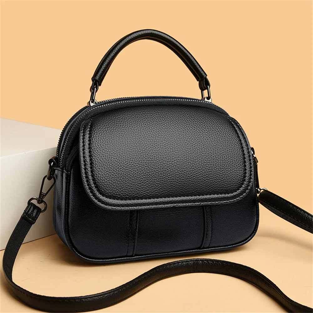 

New Brand Designer Women Bag High Quality Leather Ladies Shoulder Messenger Bags Handbag Fashion Females Shoulder Crossbody Bag