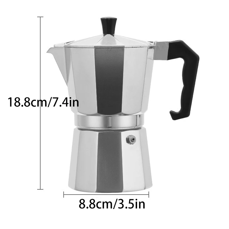 

MuqiNush горшок для мокко 1/2/3/6 чашек