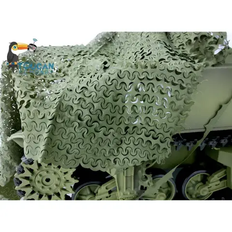 1/16 камуфляжная сеть Henglong для танка с дистанционным управлением военная модель Tiger I Challenger II M1A2 T34 пантера M26 Першинг TH20626