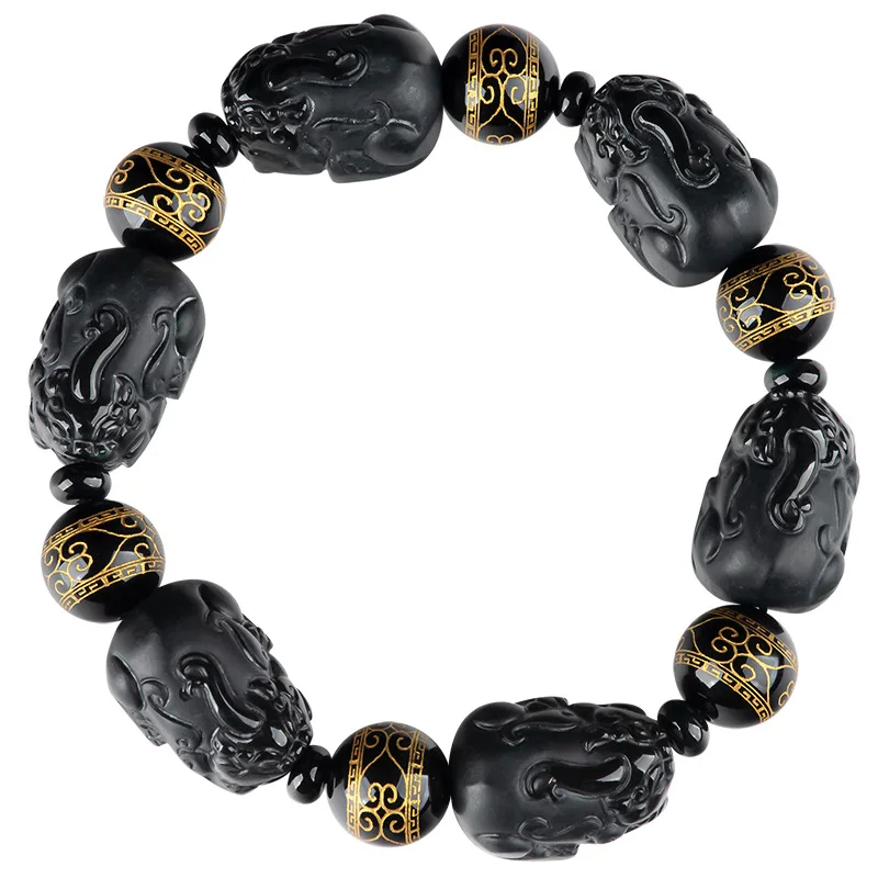 

Natural Emerald Goods Hand String Men's Bracelet Jewelry Fine Atmosphere High-grade Women's Jadeite Wholesale Drop Shipping