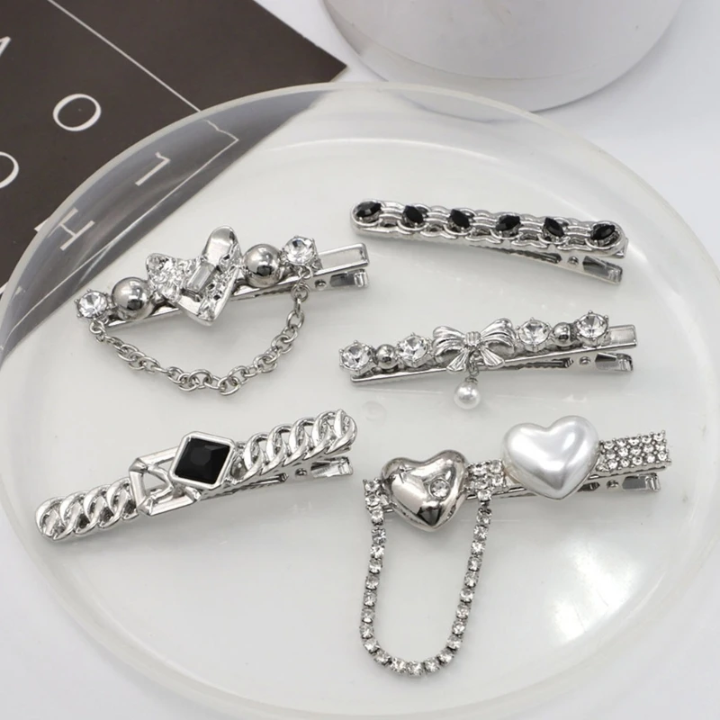 

Sweet Cool Gothic Duckbill Multi Type Hair Barrettes Duckbill New Year Hairpin