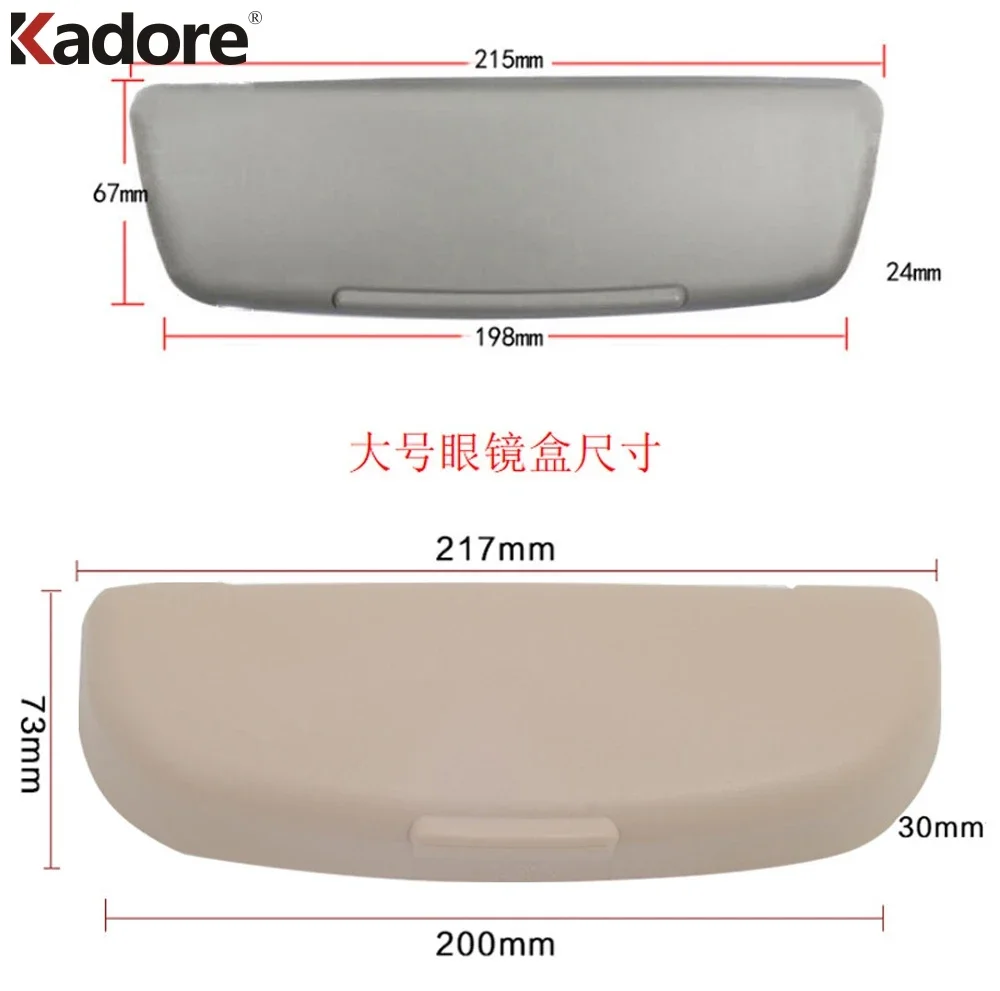 Универсальный автомобильный стеклянный бокс солнцезащитные очки держатель