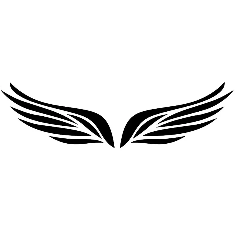 

Автомобильная наклейка «Птица FEATHER» с крыльями ангела, декоративные автомобили, мотоциклы, внешние аксессуары для Bmw Audi Ford 20 см X 6 см, ПВХ KK