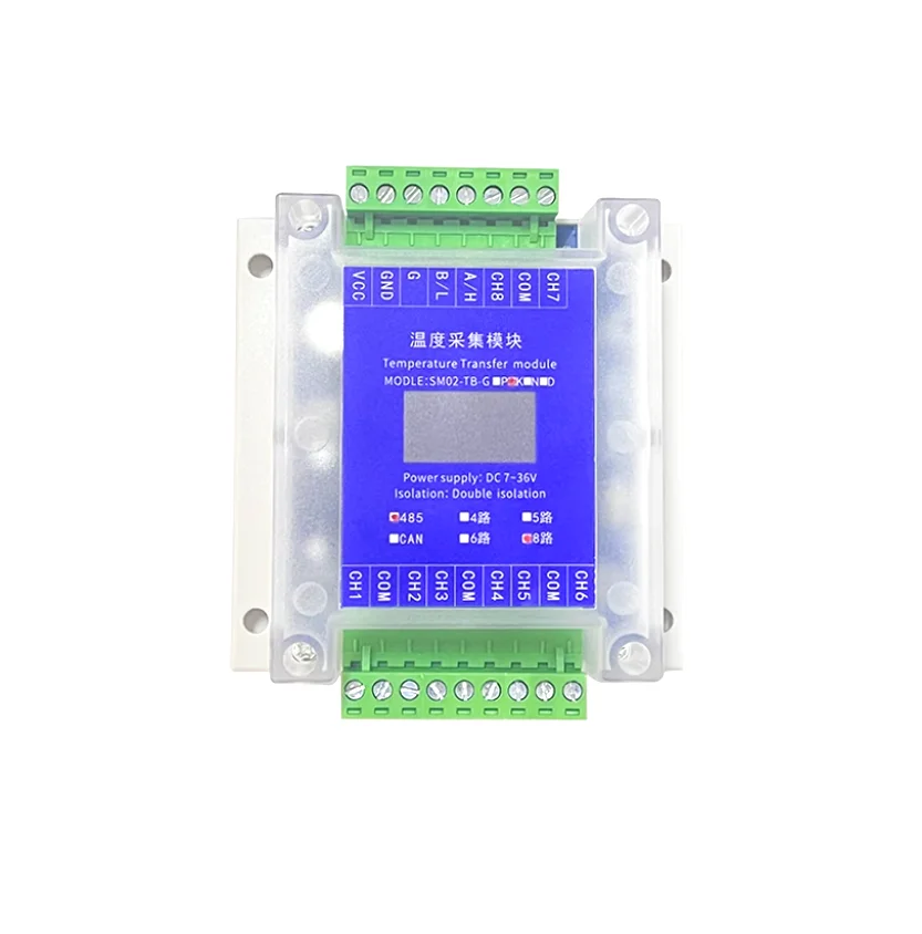 

4/8/12/16 канальный модуль датчика температуры BoboYun Tech