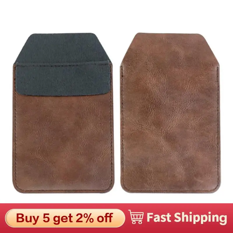 

Thick PU Leather Pencil Bags For Clothes Pocket Doctor Nurse Staff Leakproof Pen Pouch Accessories Business Supplies