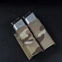 tactical 1911 single double magazine molle mag pouch belt magazine holder holster hunting airsoft paintball vest accessories