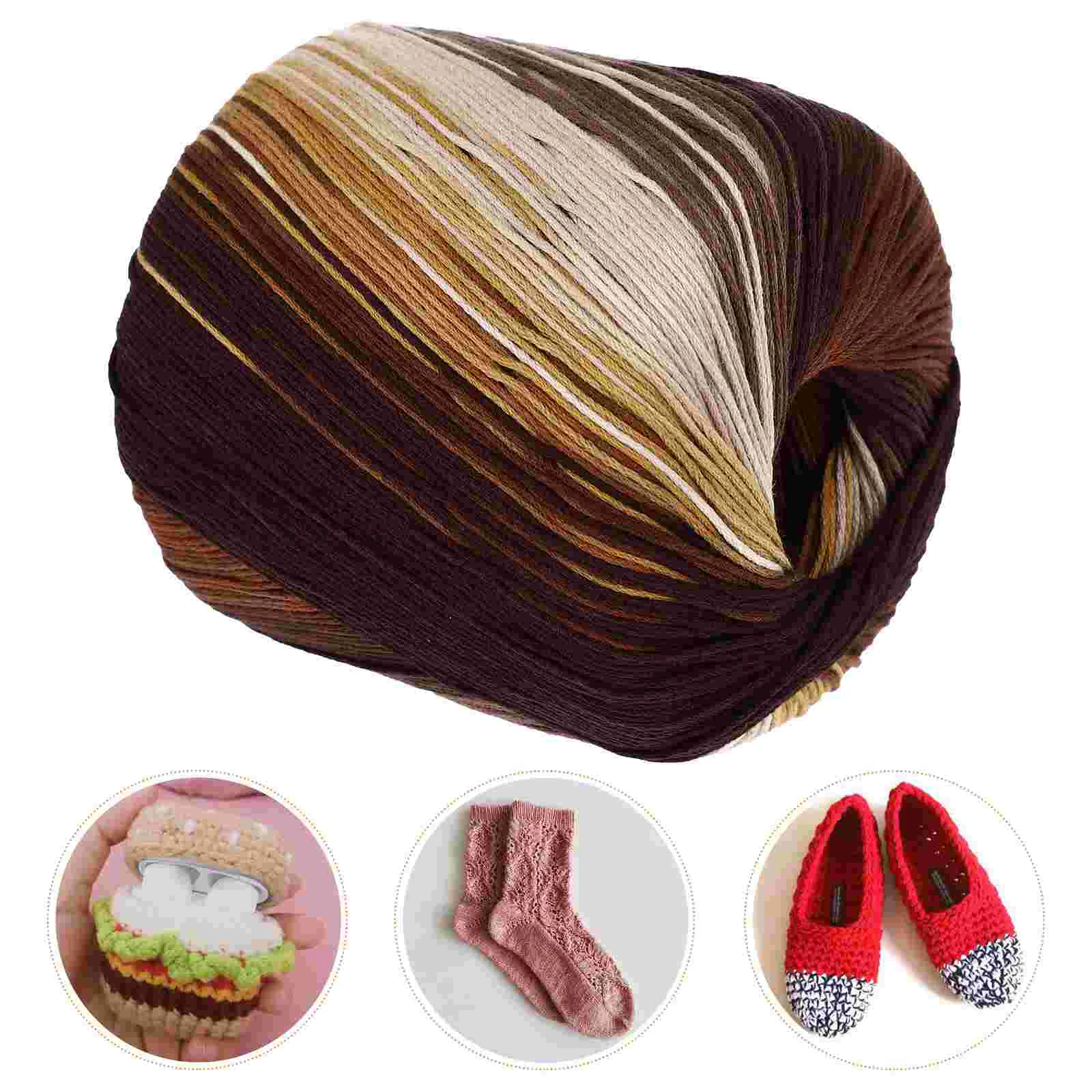 Хлопковый шарф нить для вязания крючком сочное кружево пряжа мягкий материал