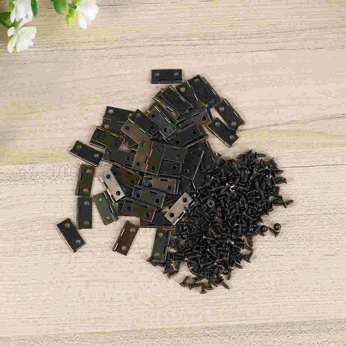 

250 Pcs Case Hinges Door Hinges Black Matte Spring Hinges Black Door Hinges Self Closing Door Hinges Cabinet Door Hinge