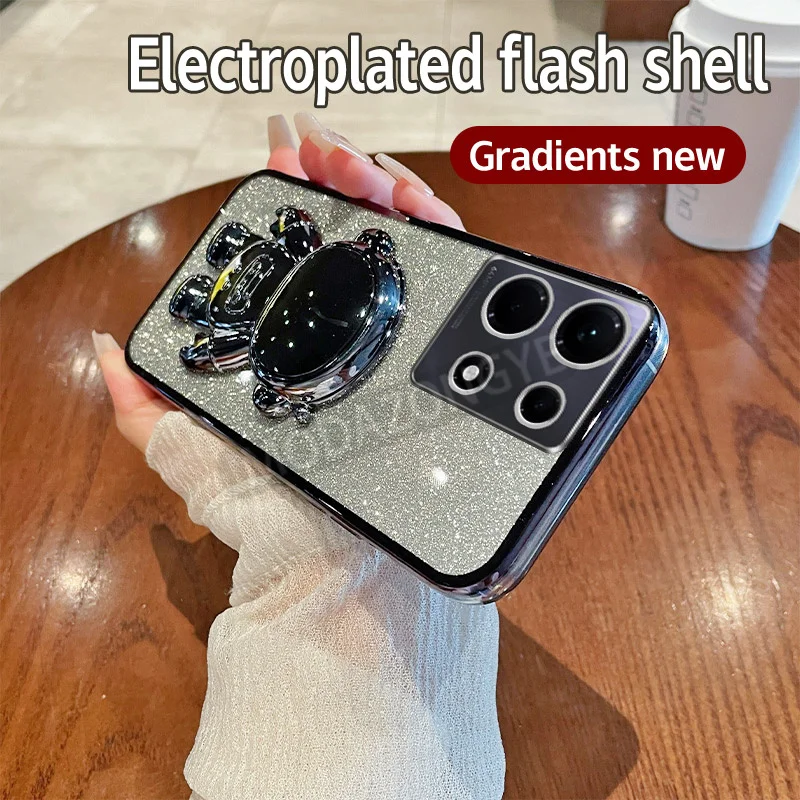 Для Infinix Note 30 VIP Чехол Мягкий силиконовый чехол из ТПУ X6710 защитная задняя крышка с