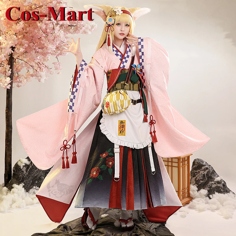 

Косплей-костюм Cos-Mart из игры Рыцари сузуран, Великолепная Милая униформа, женское искусственное платье, новинка