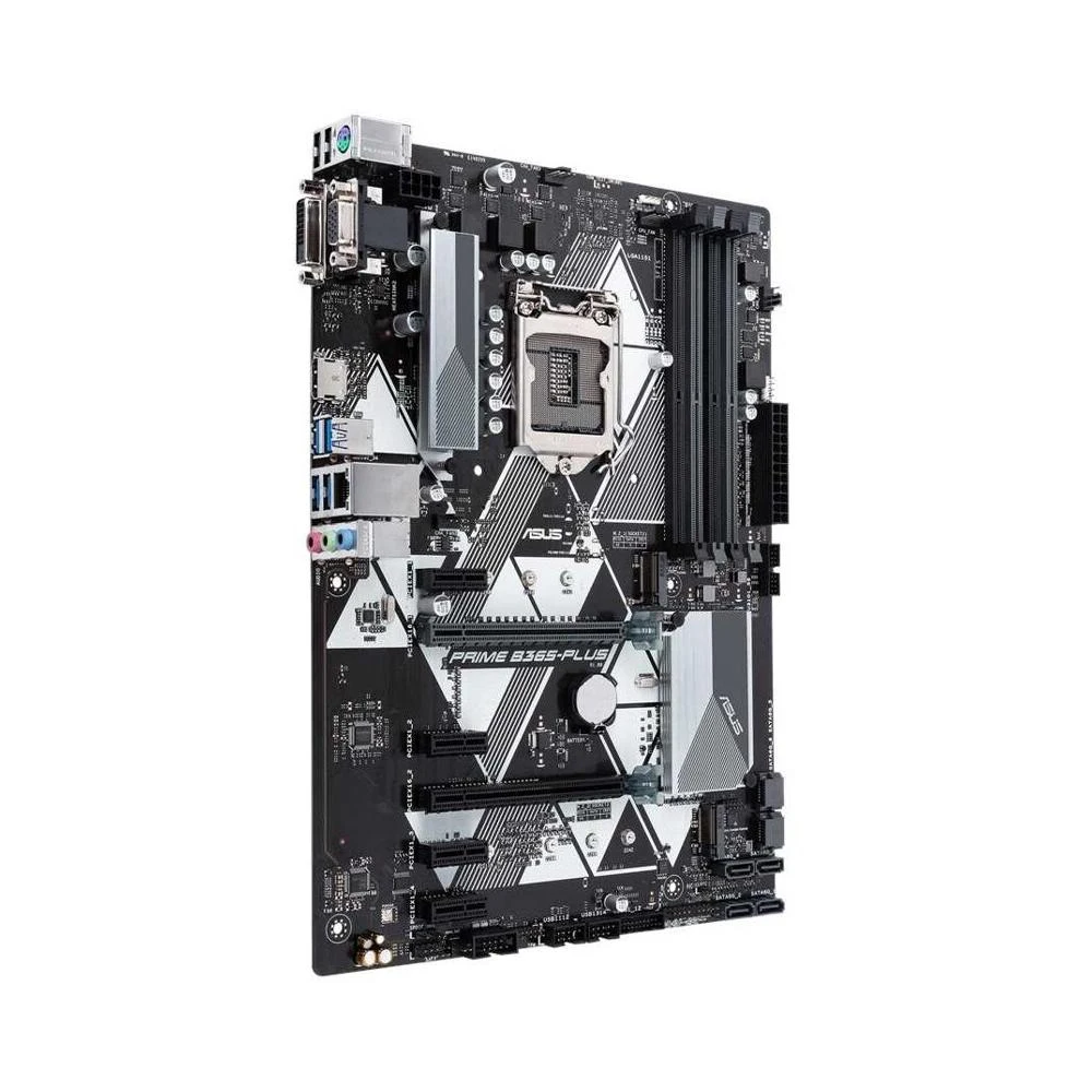 Материнская плата Asus PRIME B365-PLUS Soc-1151v2 Intel B365 4xDDR4 ATX AC`97 8ch(7.1) GbLAN+VGA+DVI | Компьютеры и