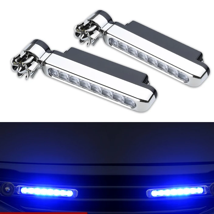 

2 шт., декоративные лампы для автомобильных фар