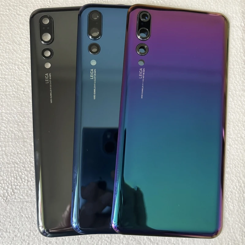 Заднее стекло для Huawei P20 Pro, крышка батарейного отсека, задняя ...