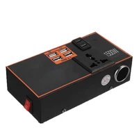 car accessories 1500w power inverter 12v24v dc to 220v ac universal usb adapter with 4 usb port for car inverters equippments