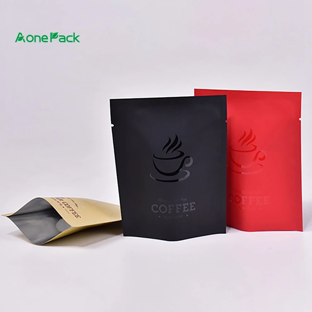 100PCS Customized Aluminum Foil Mini Coffee Bag For Packaging Green Tea Sachet