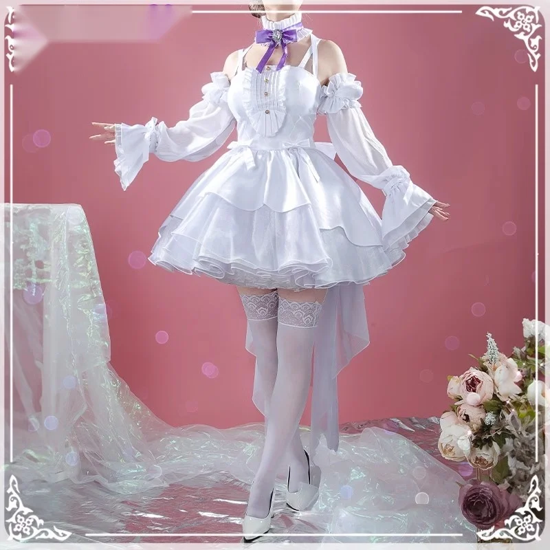 

Game NIKKE The Goddess of Victory Dorothy Cosplay Princess Dress Lovely Lolita Headwear Skirt Anime Costumes Bows Accessories