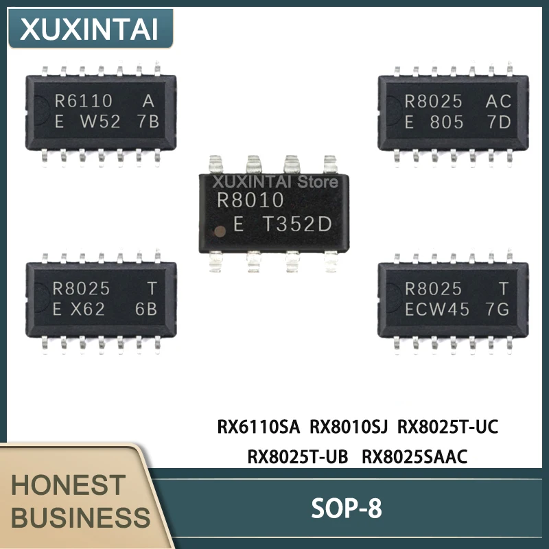 

10 шт./лот RX6110SA RX8010SJ RX8025T-UC RX8025SAAC SOP-8