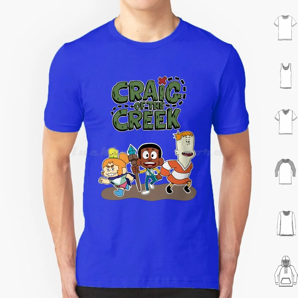 Craig Of The Creek T Shirt Cotton Men Women DIY Print Cartoon For Kids Kelsey Jp Herkleston