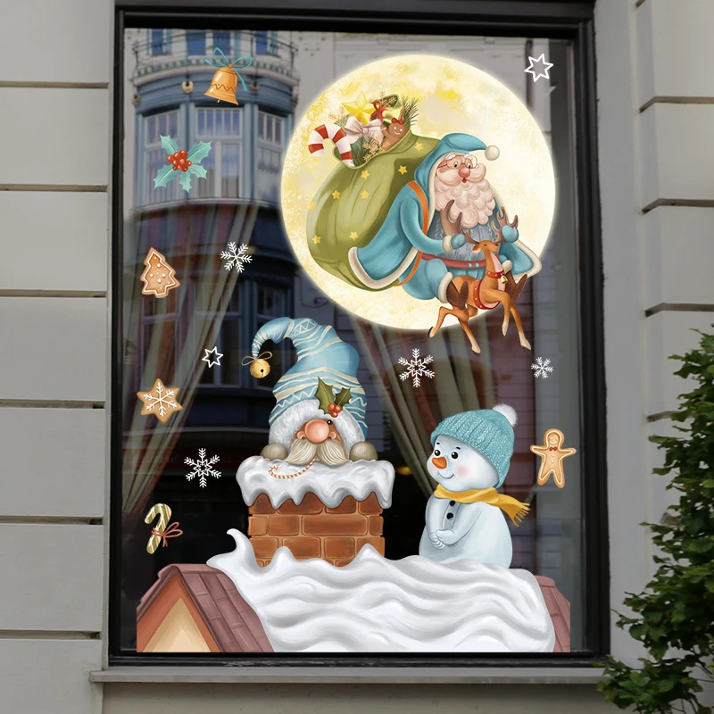 Наклейки на стену с надписью Merry Christmas