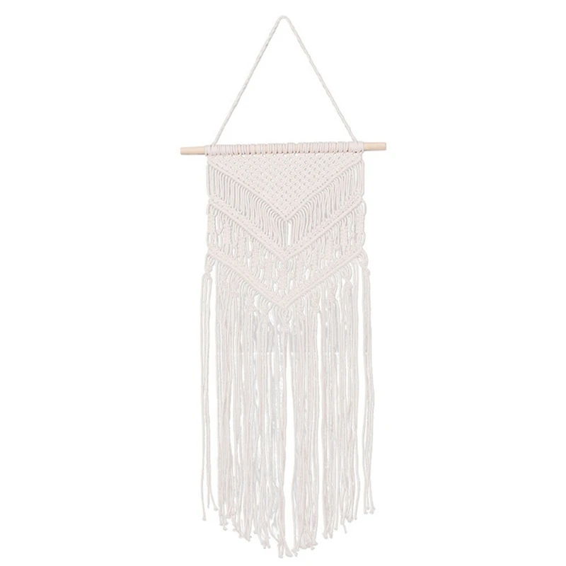 

Настенный гобелен ручной работы, украшение для стен в домашних условиях, богемный гобелен с кисточками