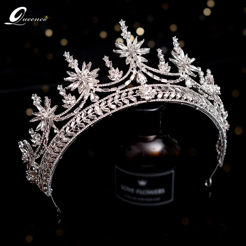 

Большая корона принцессы в стиле барокко, ювелирные изделия в виде диадемы, свадебная тиара с кристаллами, повязки на голову для женщин, пла...