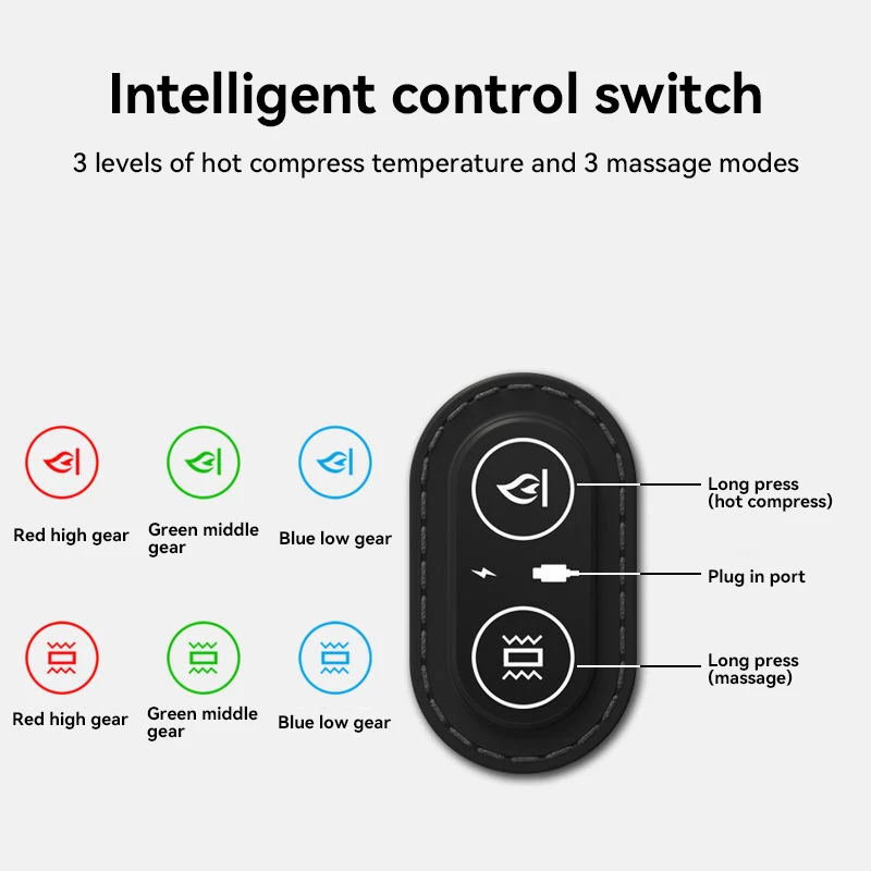 Электрический массажер для шеи подушка из пены с эффектом памяти