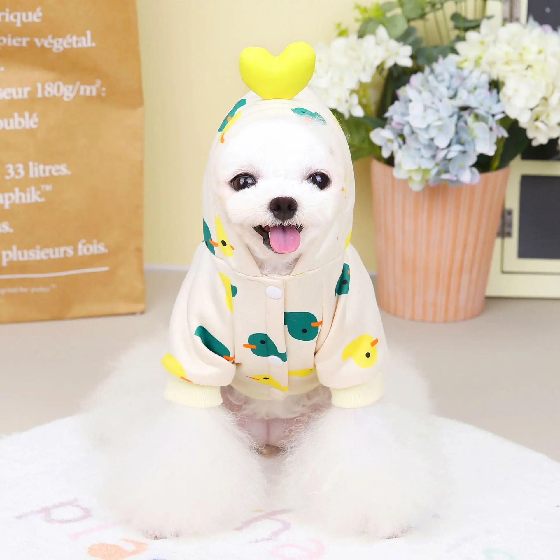 

Dog Clothes Hoodie Sweatshirt Costume For Small Medium Dogs Pet Hooded Shirt Clothing Autumn Winter Hoody Sweaters Puppy Pug Cat