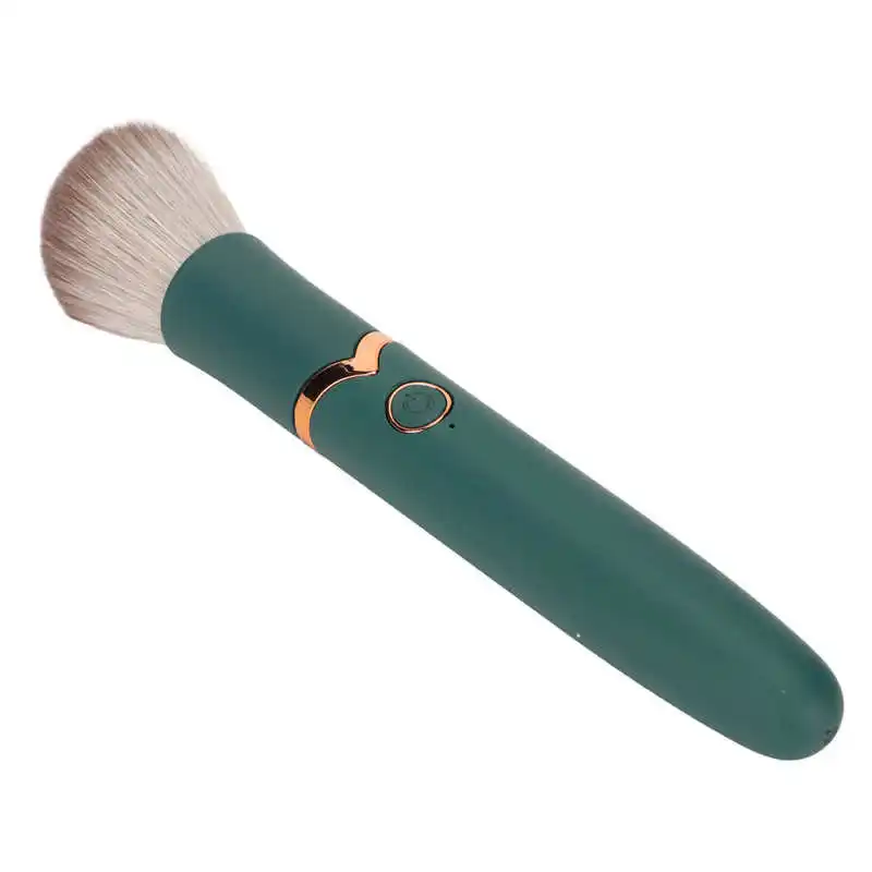 

Rechargeable Makeup Brush Waterproof 10 Vibration Gears Soft Hair Electric Cosmetic Brush for Home Use