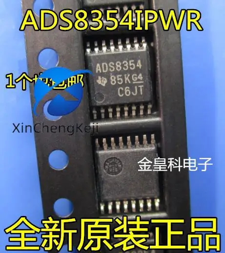 2pcs original new ADS8354 ADS8354IPWR Analog to Digital Converter TSSOP16