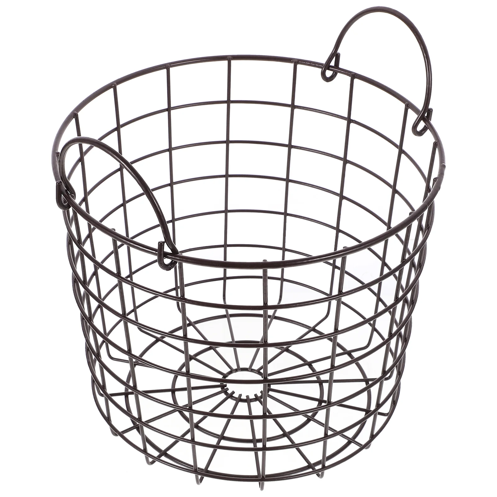

Iron Laundry Hamper Clothes Storage Basket Home Metal Wrought Household Hampers