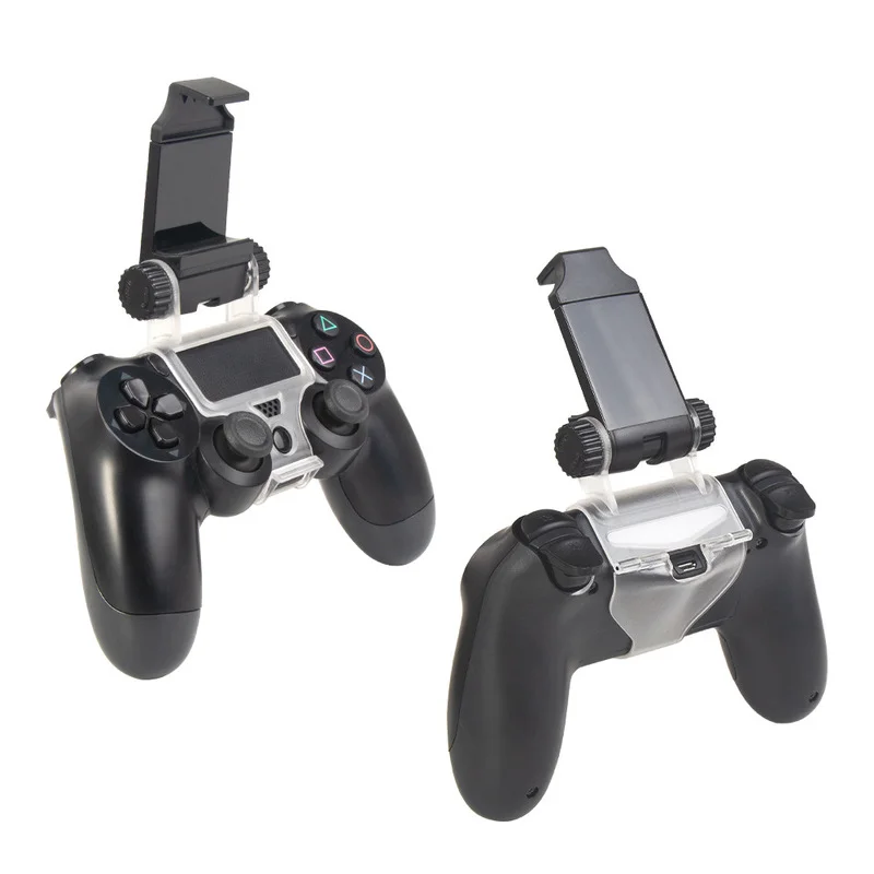 For PS4 Controller Clip Mount Holder Handle Phone Mount Holders Free Rotation Gamepad Bracket Support Stand For PS4 P4SLIM PRO