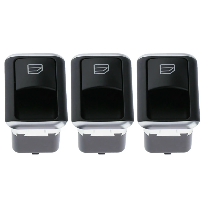 

3X 2049058202 Passenger Window Control Switch For Mercedes C250 C300 C350 W204