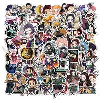 100pcsset anime stickers graffiti stickers for motorcycle car skateboard laptop luggage guitar decals kid toy