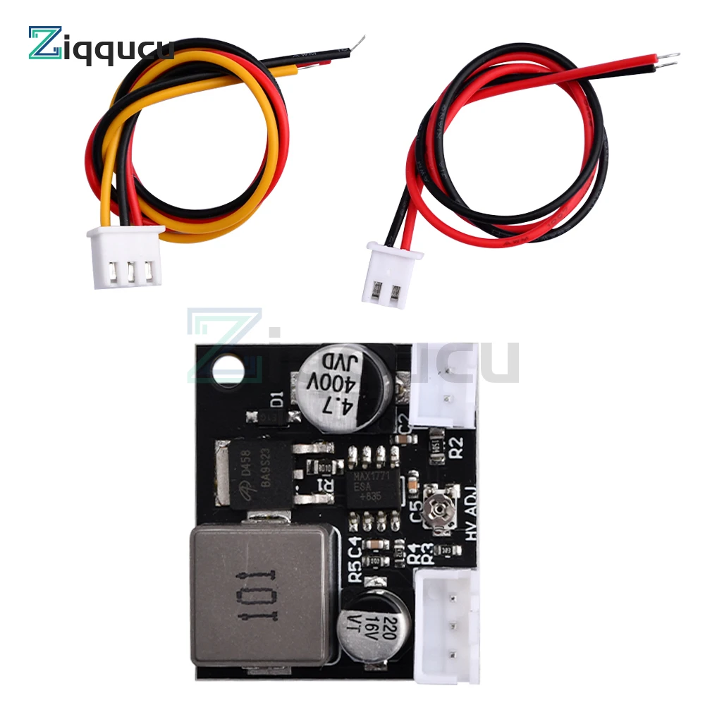 

DC-DC Booster Converter Module 5V 12V to 150V -220V Step-up Voltage Regulator Power Supply Module MAX1771
