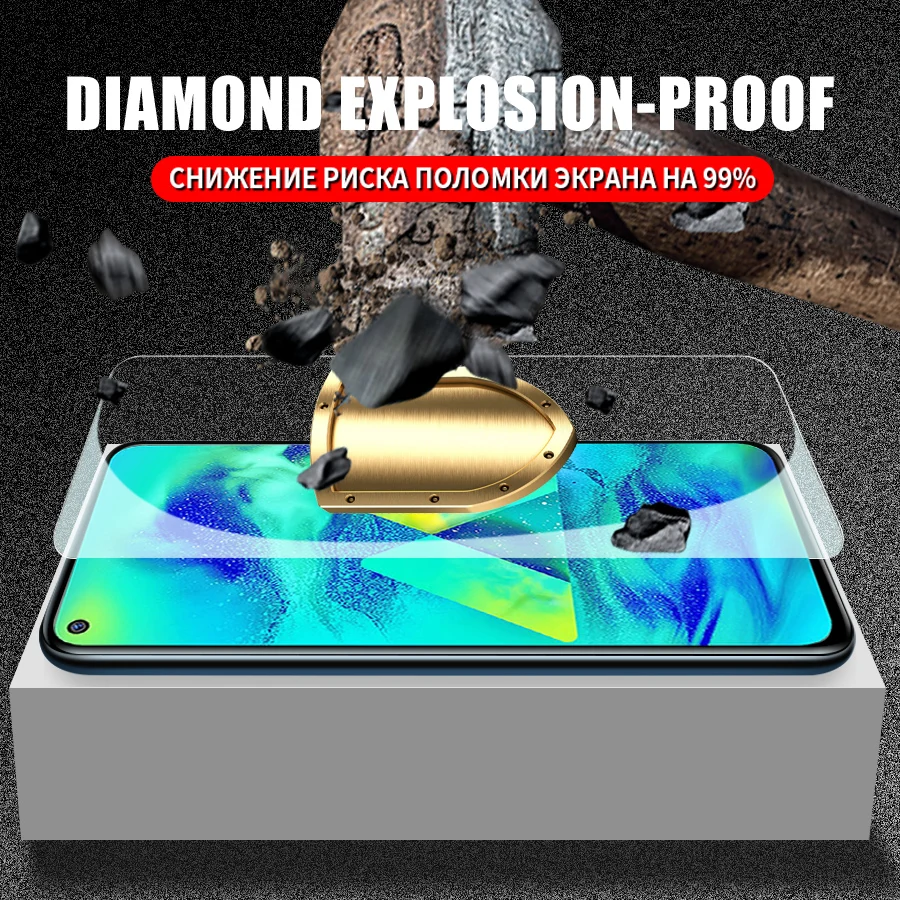 3 шт. полное покрытие из закаленного стекла для Samsung Galaxy M11 M12 M13 M14 M04 M21 M22 M23 4G 5G
