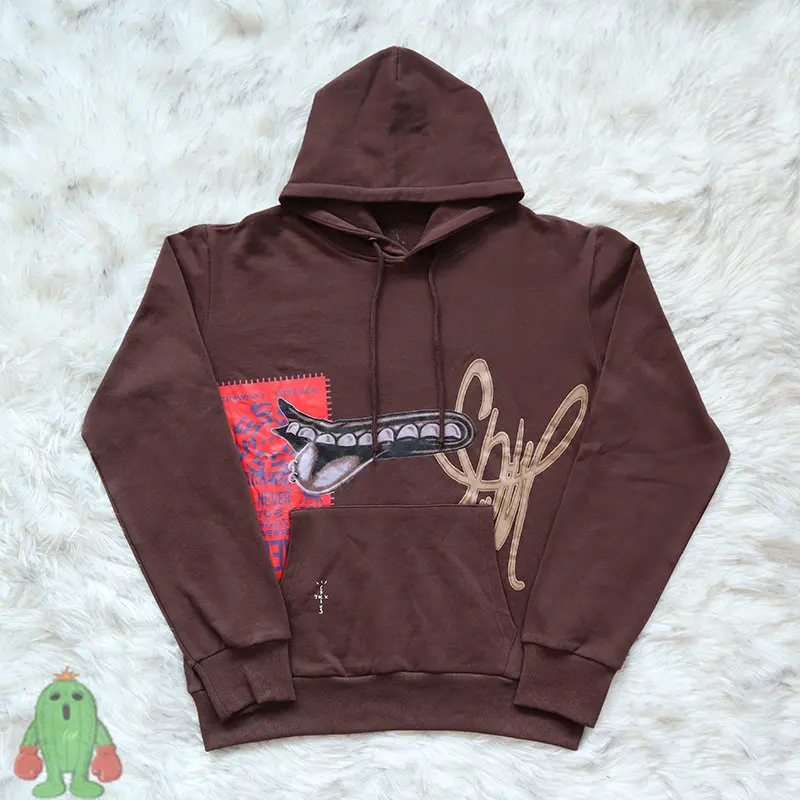 Travis Scott Hoodie Sweatshirts High Street Men Women Cactus Jack Hoody