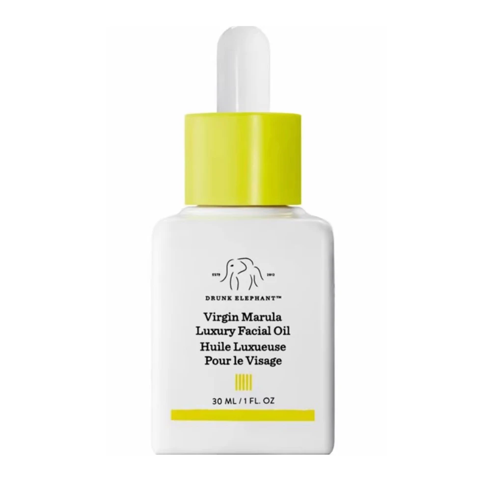 

Drunk Elephant Virgin Marula Luxury Facial Oil 30ml - Vegan Anti-Aging Skin Care and Face Moisturizer primer