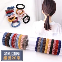 elastic hair bands multilayer hair ring ponytail holder headband rubber band for women girls womens hairband