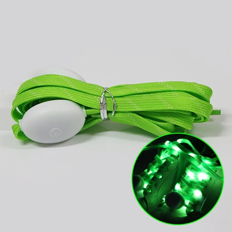 

LED Light Up Shoelaces for Night Running, Party, Colorful LED Shoelaces Glow Shoelaces Lighting Shoe Laces