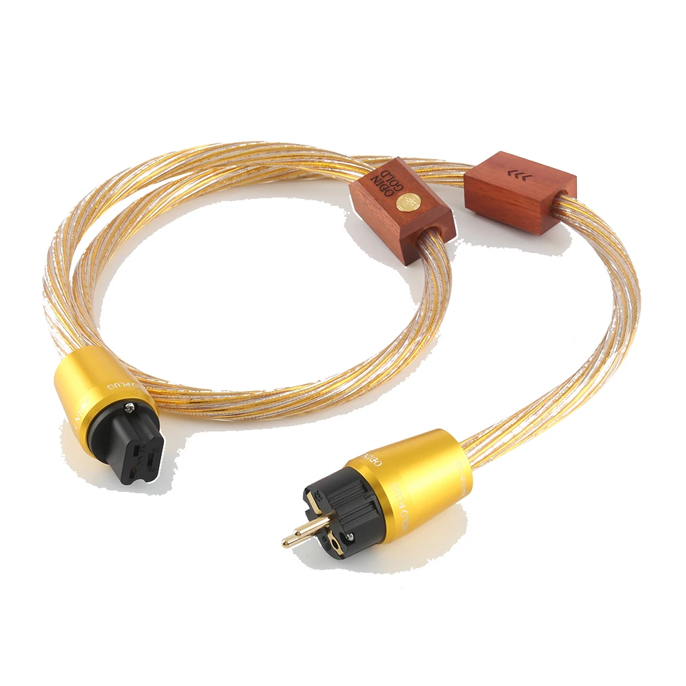 

Высококлассный кабель питания Nordost Odin Gold, 20 А, кабель питания Hifi OFC, аудиоаудиокабель для динамиков, провод питания переменного тока, провод д...