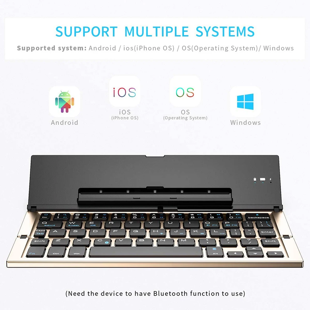 Складная Bluetooth-клавиатура SeenDa для путешествий складная клавиатура планшетов iPhone