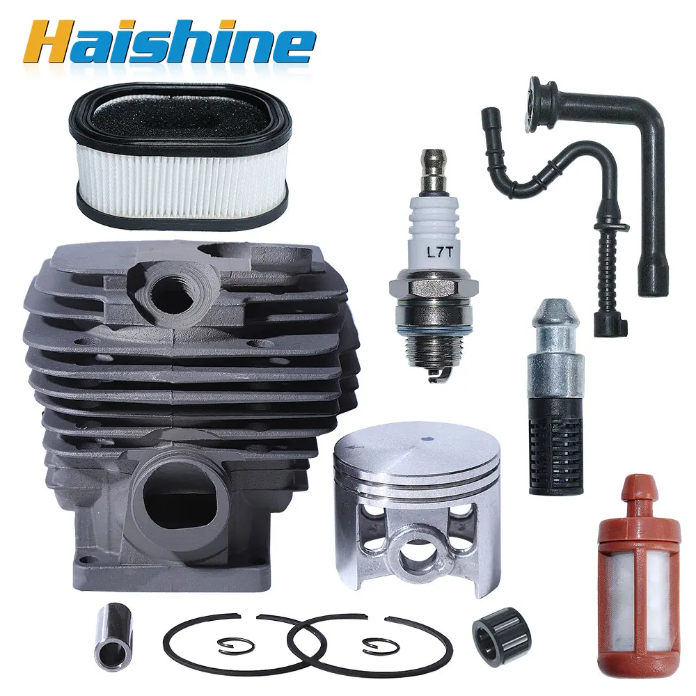 

52mm Cylinder Piston Ring Kit For Stihl MS461 MS 461 Chainsaw 1128 020 1250 Nikasil Coated Replacement Spare Parts
