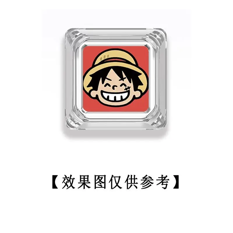 Прозрачные кейкапы для механической клавиатуры One Piece с персонажами Луффи, Ророноа Зоро, Нами, Санджи, мультяшные, анимационные (art.: 3920da682fa1b) - 3920da682fa1b