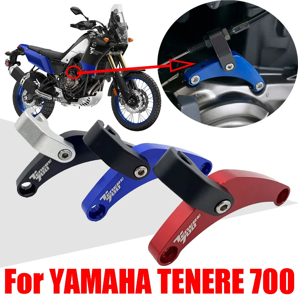 

For YAMAHA TENERE 700 XTZ T7 XTZ700 Motorcycle Accessories Clutch Cable Guide Bracket Holder Clutch Wire Clamp Extension Support