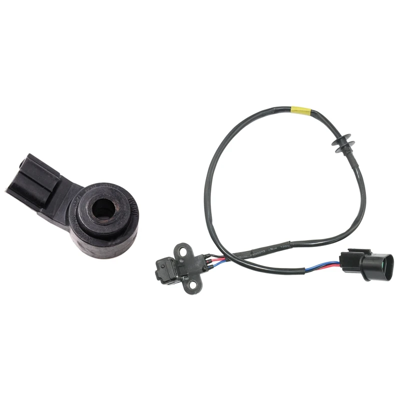 

1 Pcs Engine Knock Sensor & 1 Pcs Car Crankshaft Position Sensor For Mitsubishi