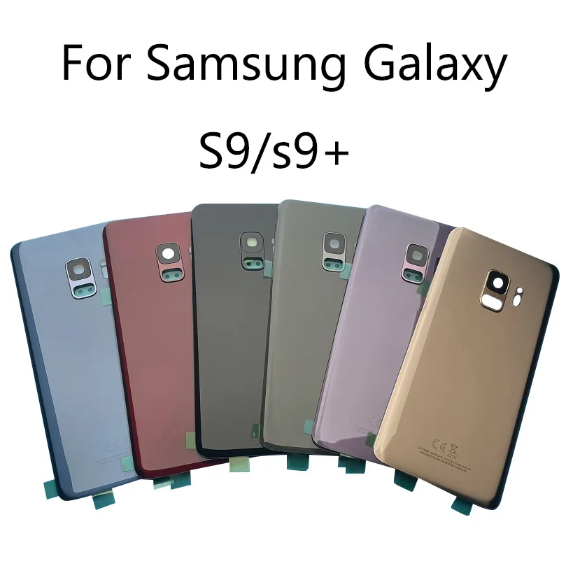 Задняя крышка SAMSUNG Galaxy S9 Plus s9 + G965 SM-G965F G965FD S9 G960 SM-G960F G960FD Задняя стеклянная крышка