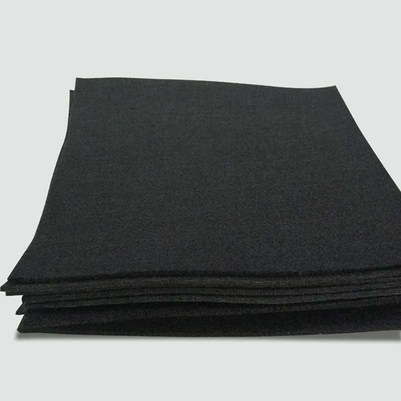 

300x200mm High temperature and fireproof felt used for electrode For vacuum furnace insulation